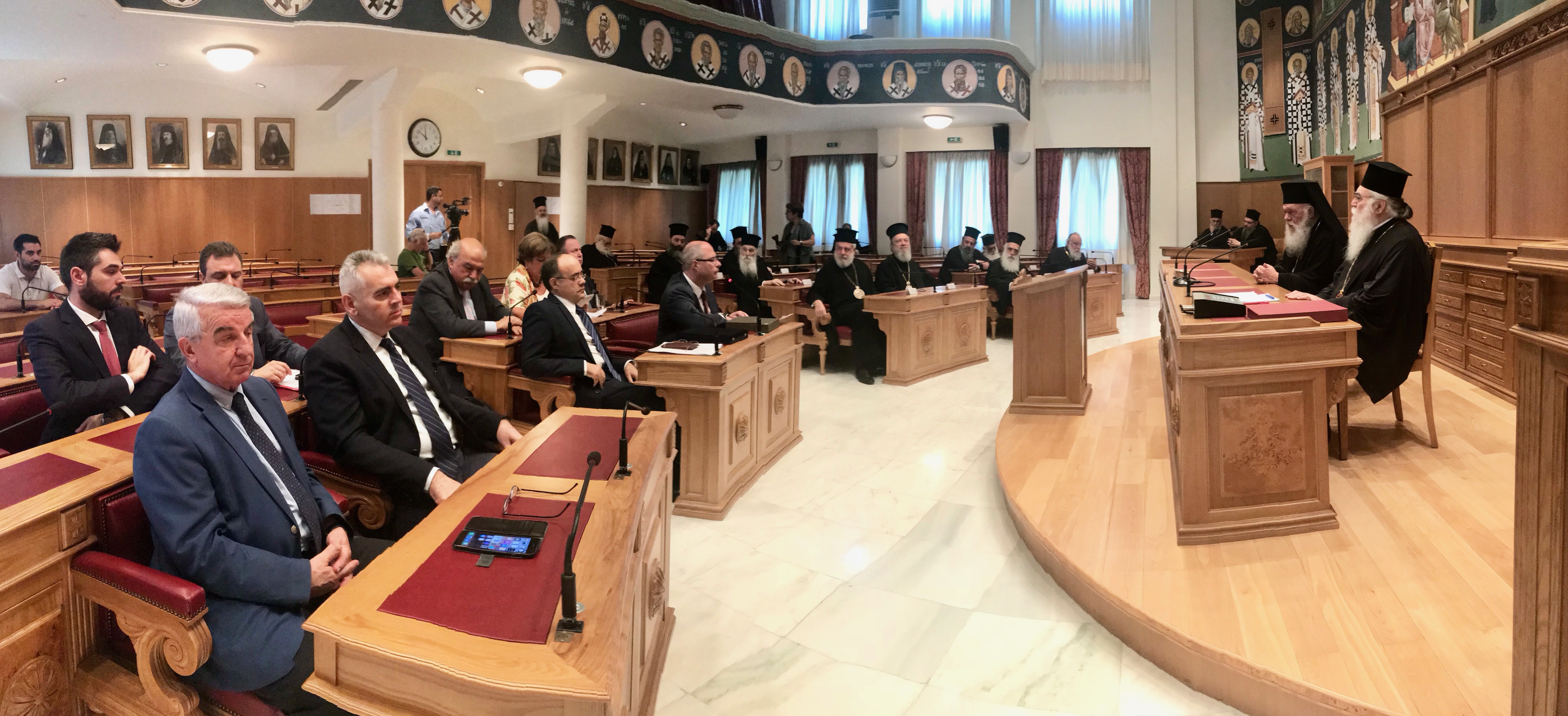 Χαρακόπουλος: "Αναβαθμίζεται ο ρόλος της Διακοινοβουλευτικής Συνέλευσης Ορθοδοξίας"
